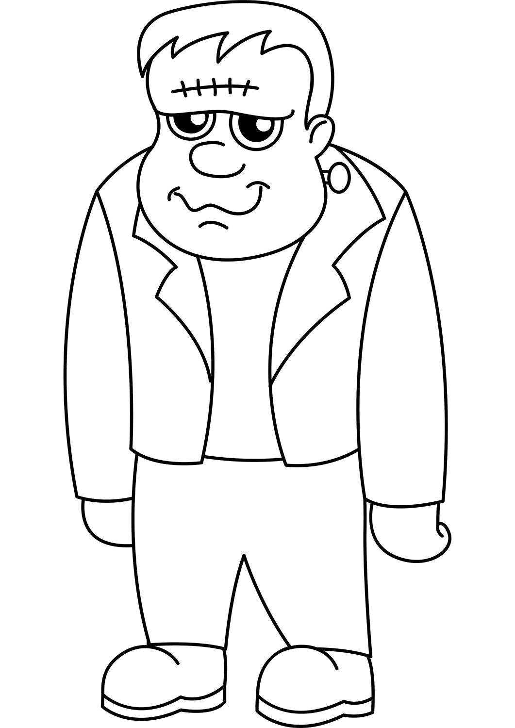 Frankenstein printable template free printable papercraft templates
