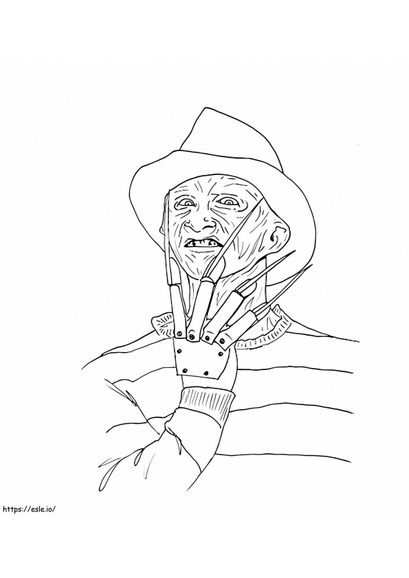 Freddy coloring pages