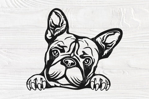 French bulldog svg