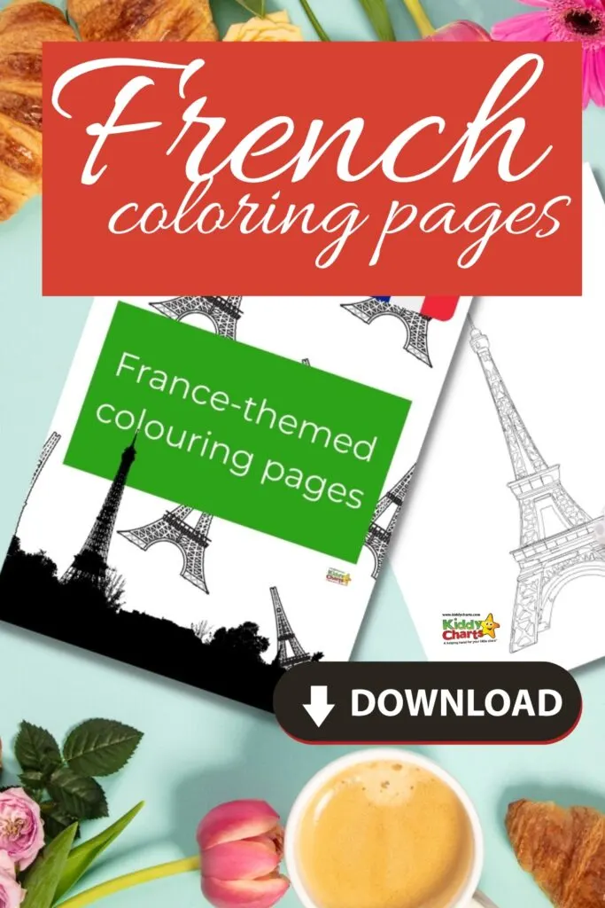 Unleash creativity with our free france and french flag coloring pages