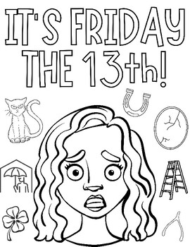 Friday coloring pages tpt