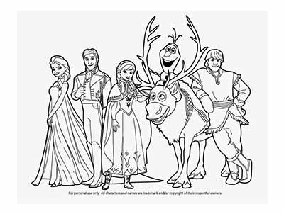 Updated frozen coloring pages frozen coloring pages