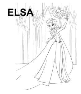 Frozen movie coloring pages playing learning