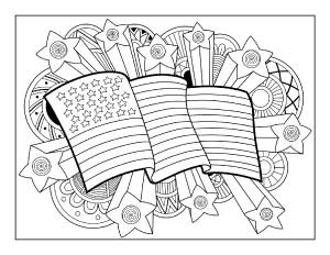 Th of july coloring pages for adults