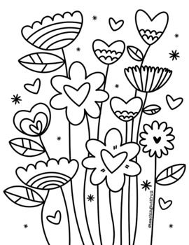 Printable spring colouring page flores para colorear spring coloring pages coloring pages fnaf coloring pages