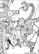 Spiderman coloring pages on coloring