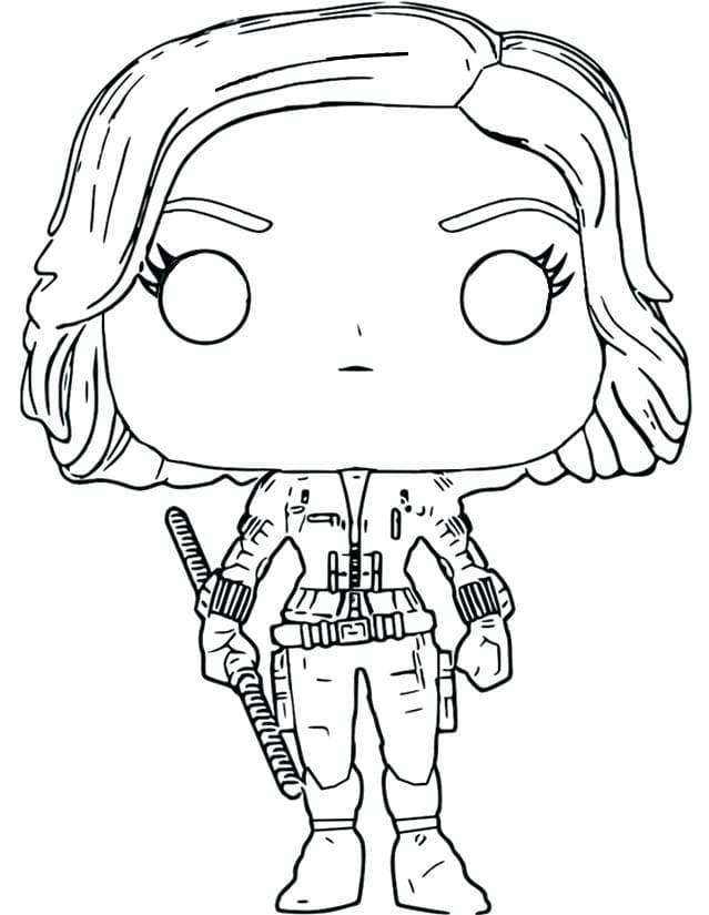 Funko pop coloring pages