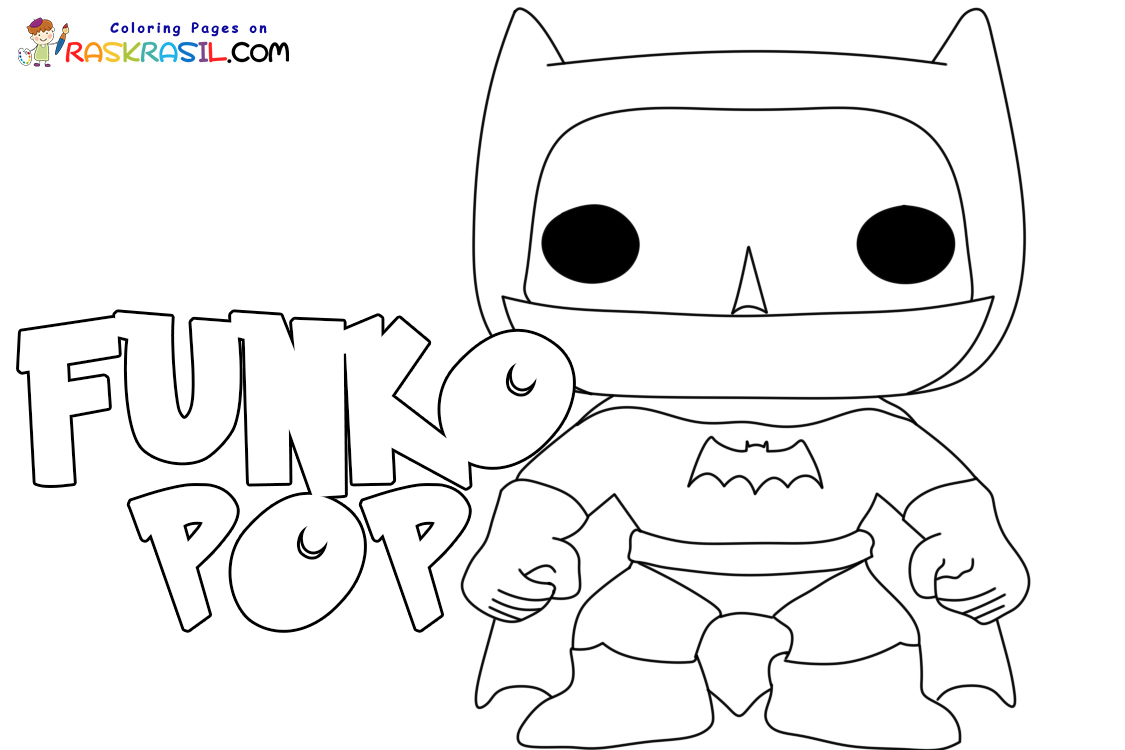 Funko pop coloring pages