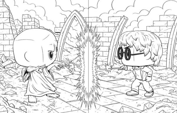 The official funko pop harry potter coloring book by insight editions paperback barnes noble