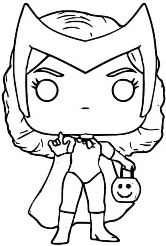 Funko pop wandavision fãrbung seite
