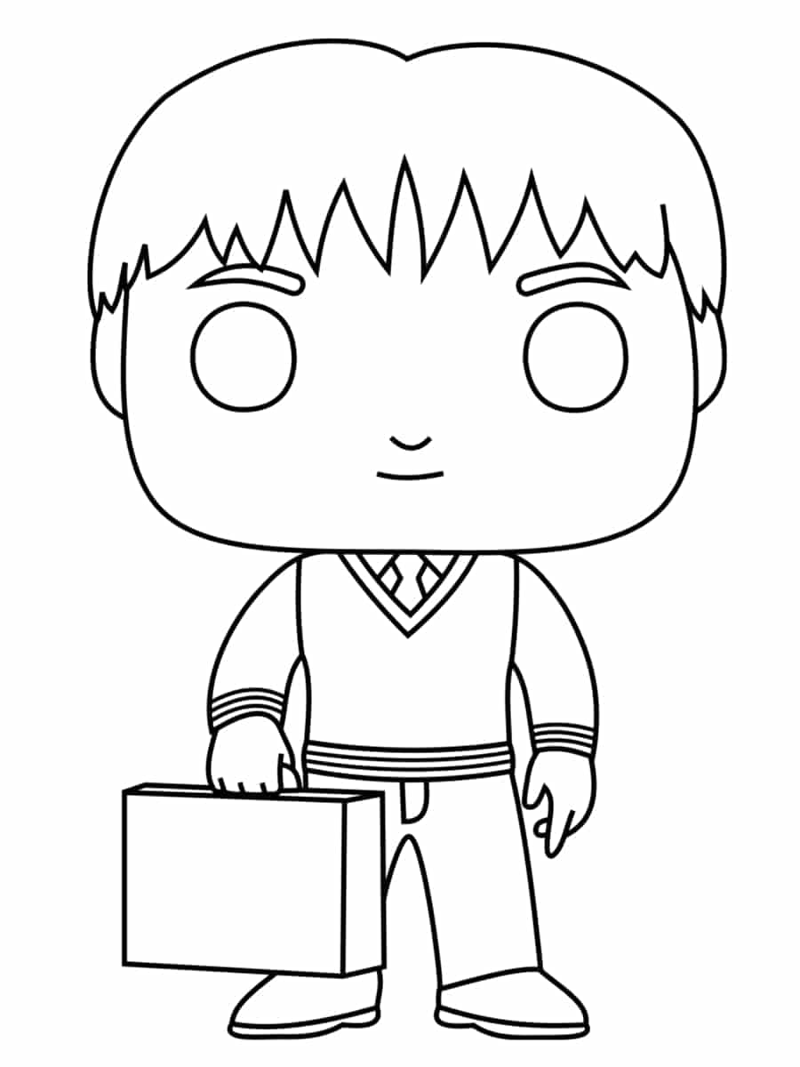 Funko pop coloring pages