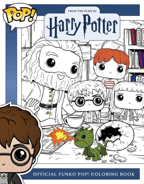 The official funko pop harry potter coloring book by insight editions paperback barnes noble