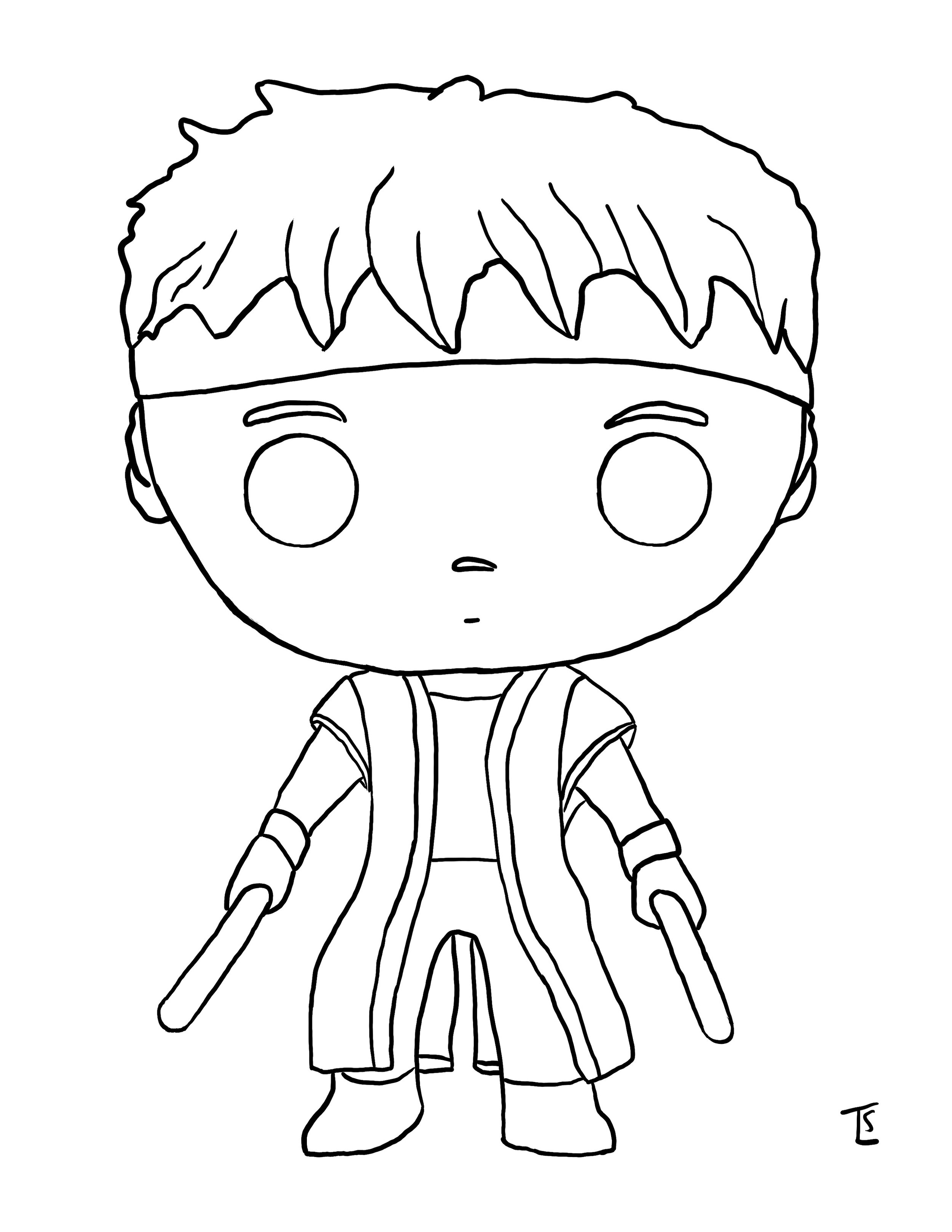 Coloring pages â harisen daiko