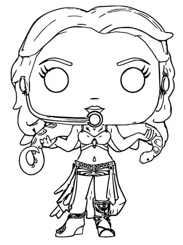 Funko pop coloring pages