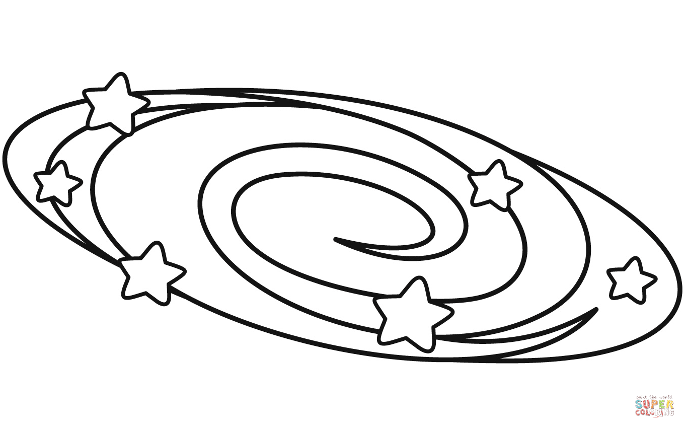 Galaxy coloring page free printable coloring pages