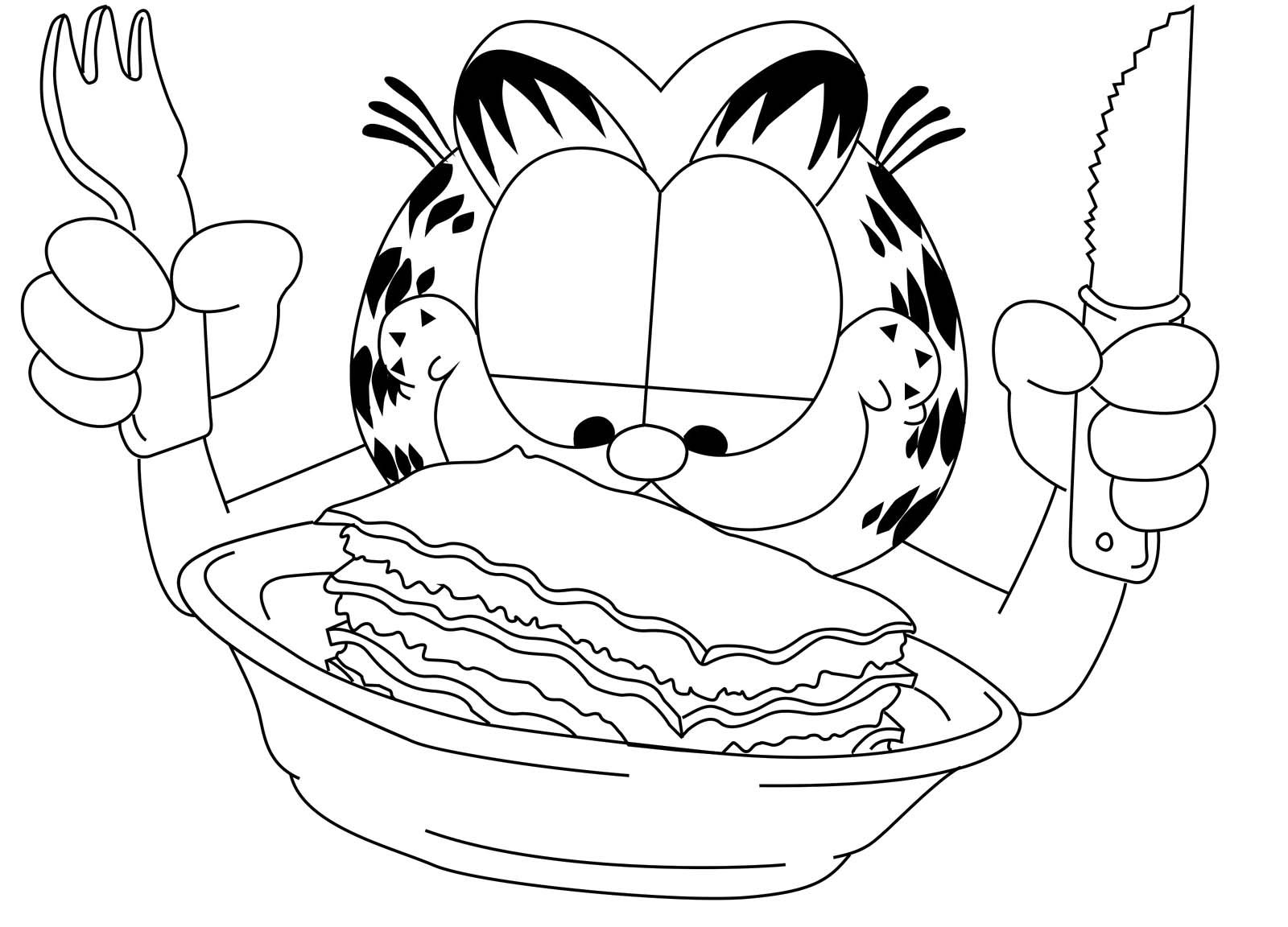 Coloring pages garfield coloring pages for kids nermal free adults online to print