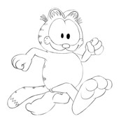 Garfield coloring pages free coloring pages
