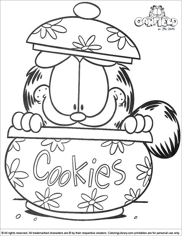 Printable coloring page