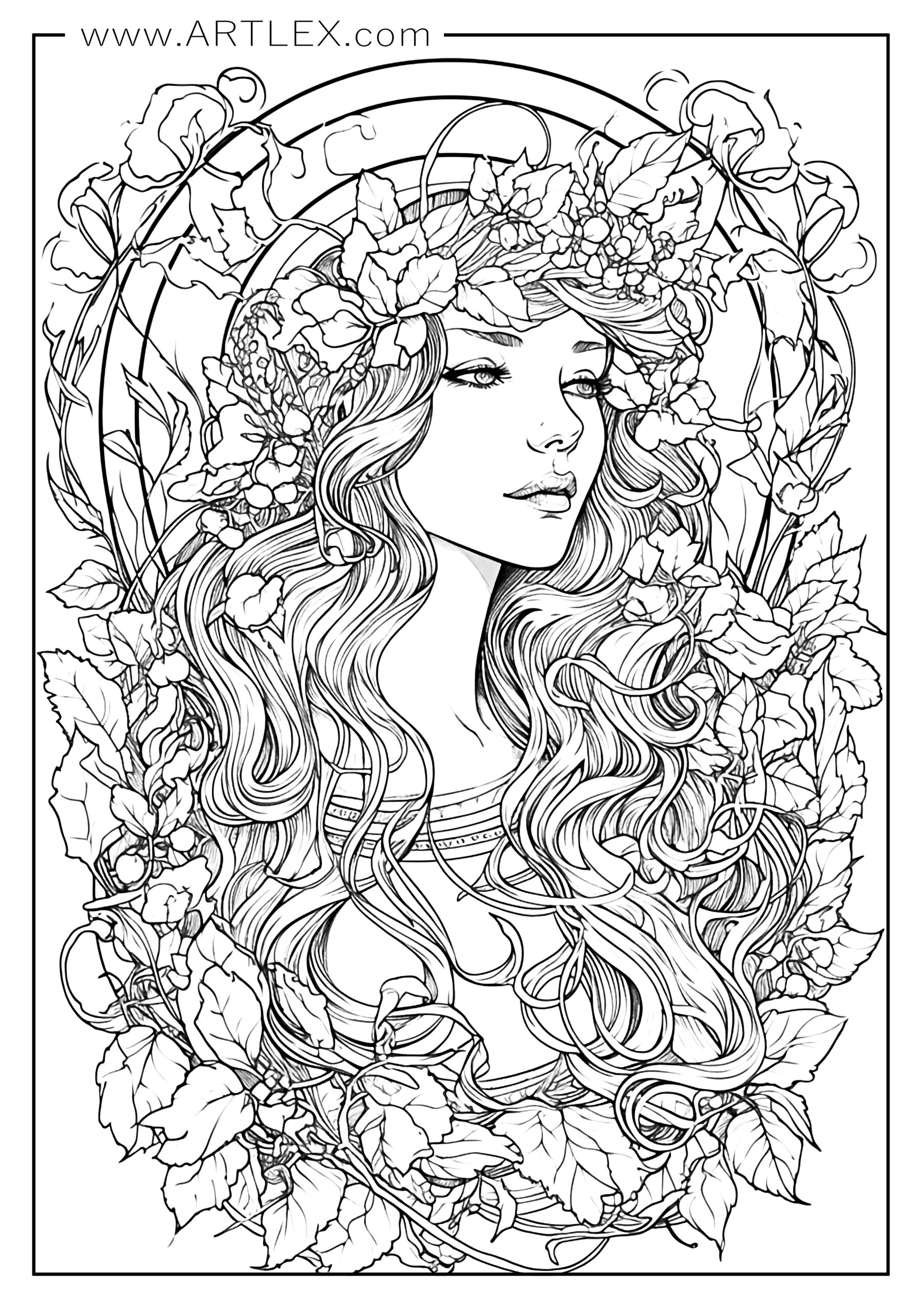 Best princess coloring pages free printable â