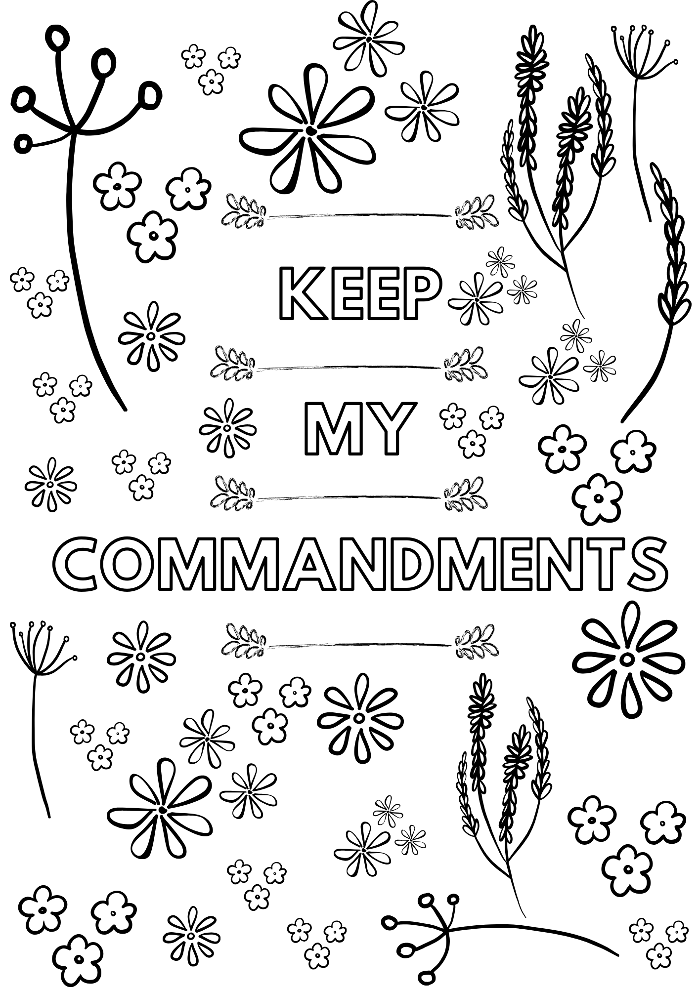 Printable general conference coloring pages for yw