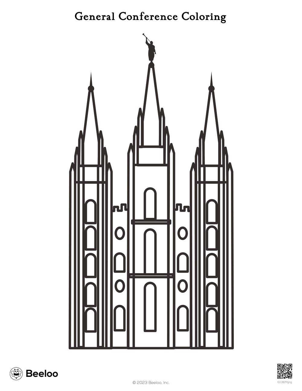General conference coloring â printable crafts and activities for kids