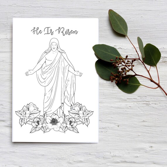 General conference coloring pages lds general conference activity booklet printable instant download
