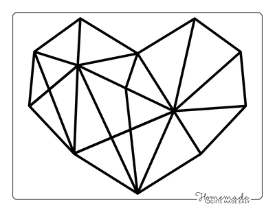 Adorable heart coloring pages for kids adults