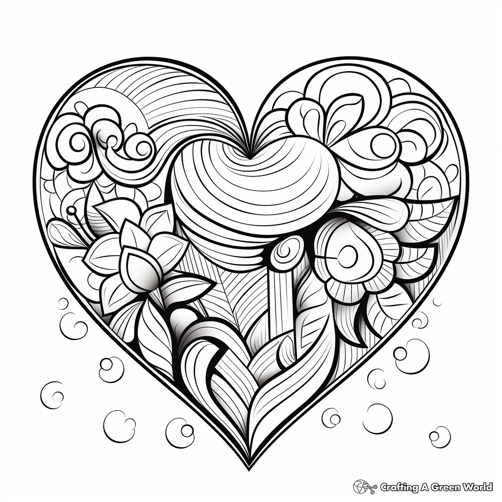 Shapes coloring pages