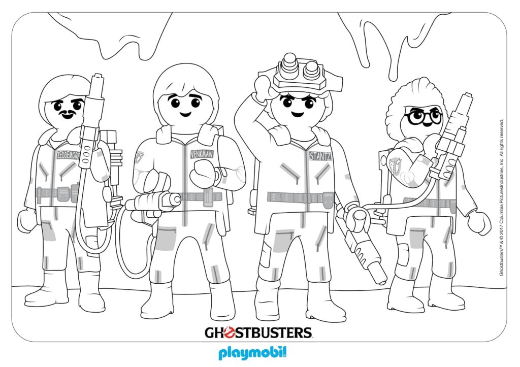 Ghostbusters coloring pages