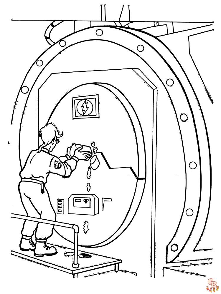 Ghostbusters coloring pages free printable for kids