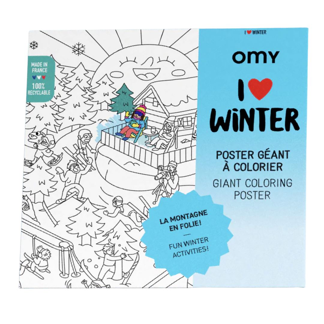 I love winter giant poster