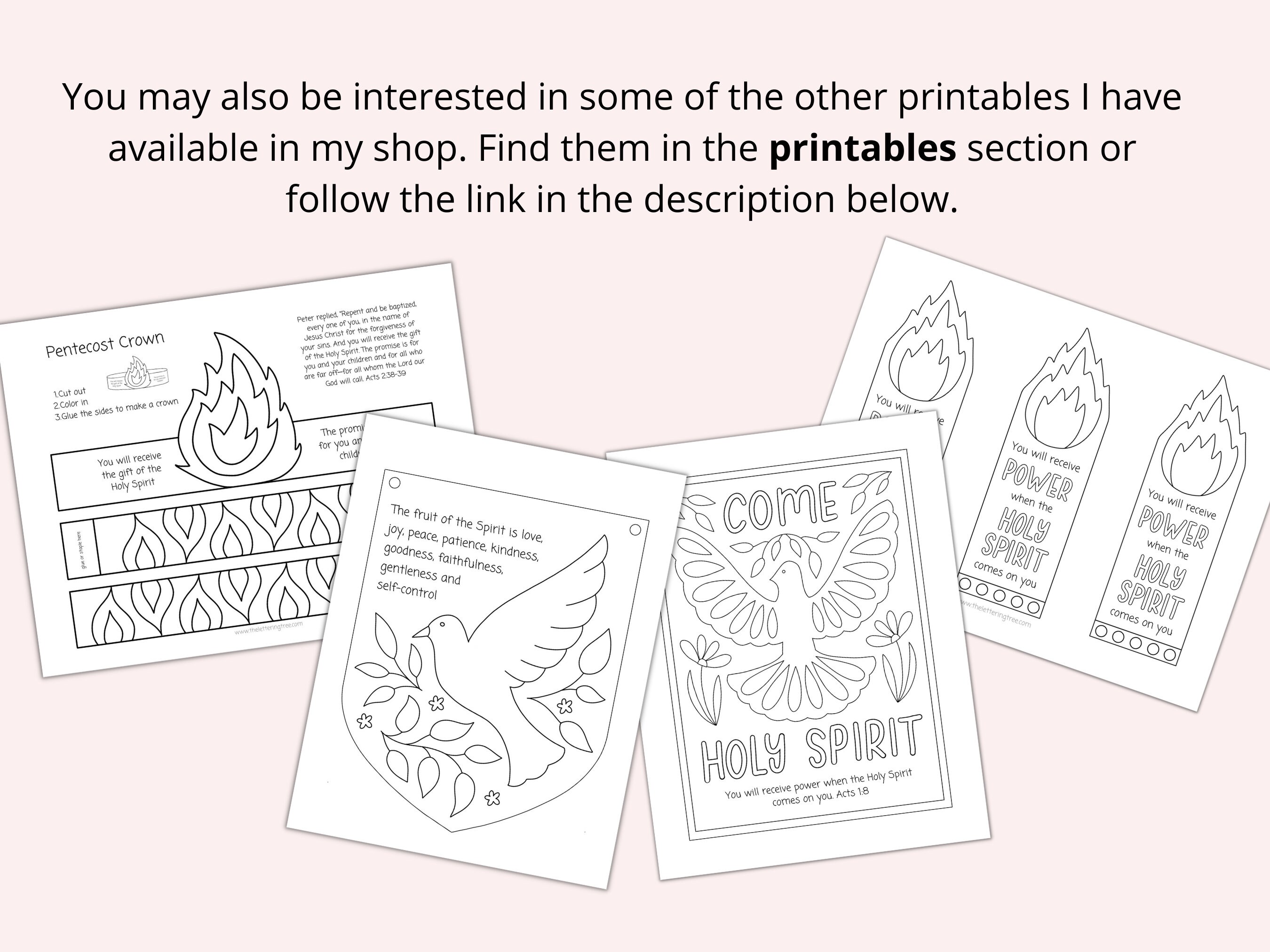 Printable pentecost craft holy spirit craft pentecost coloring page sunday school craft bible crafts for kids christian craft
