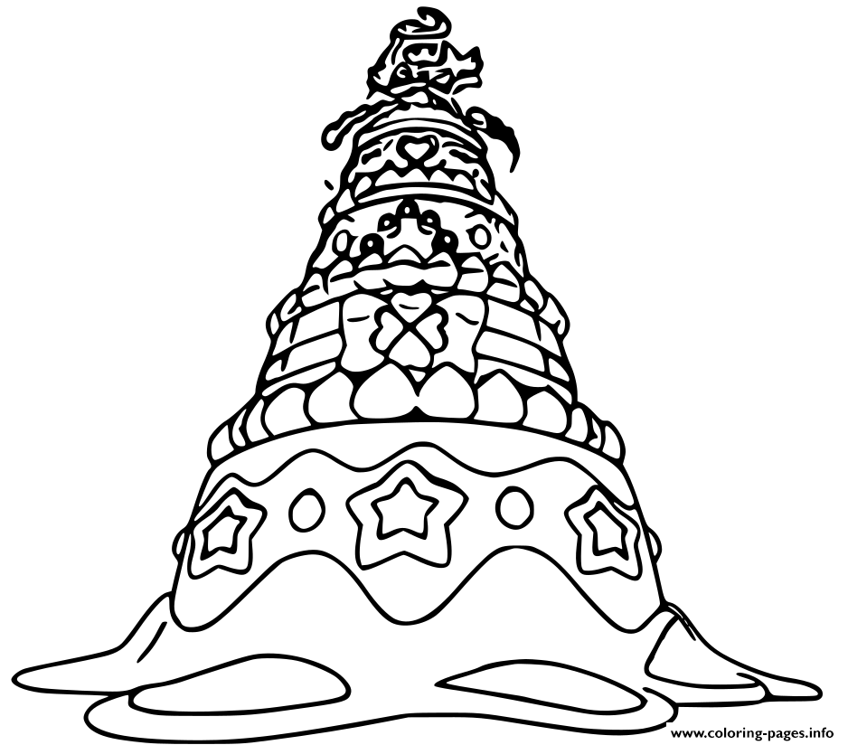 Pokemon gigamax charmilly coloring page printable