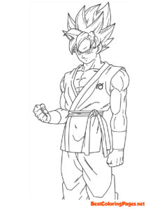 Dragon ball coloring pages