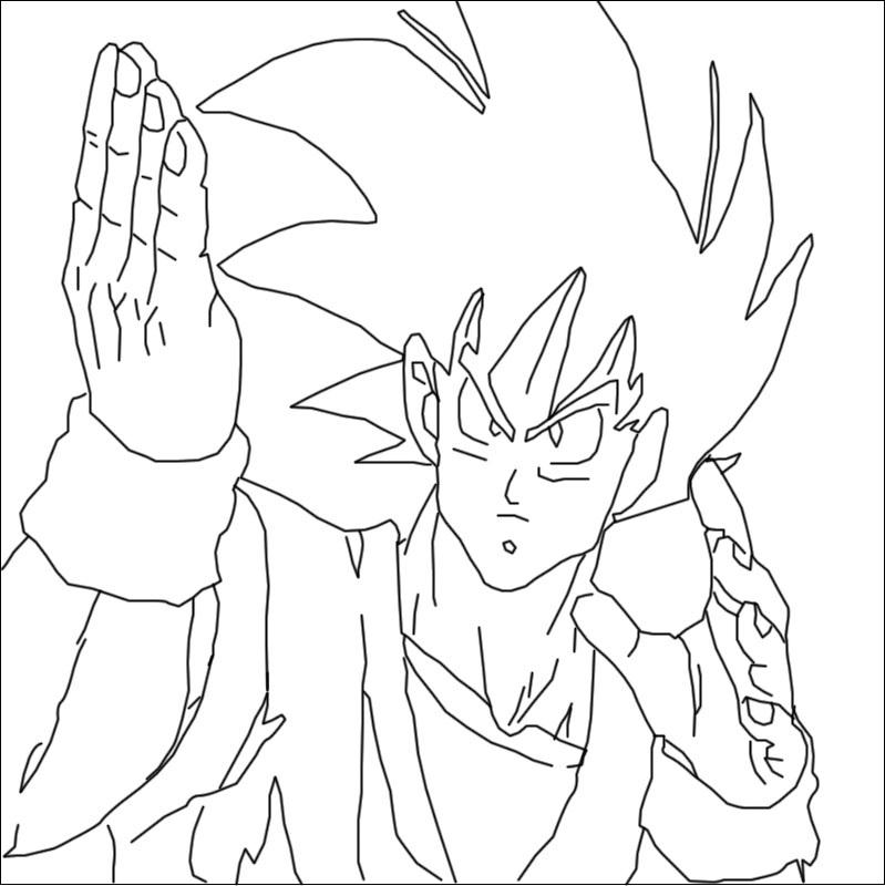 Dragon balls printable coloring page for kids