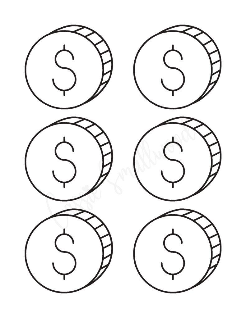 Cute pot of gold templates