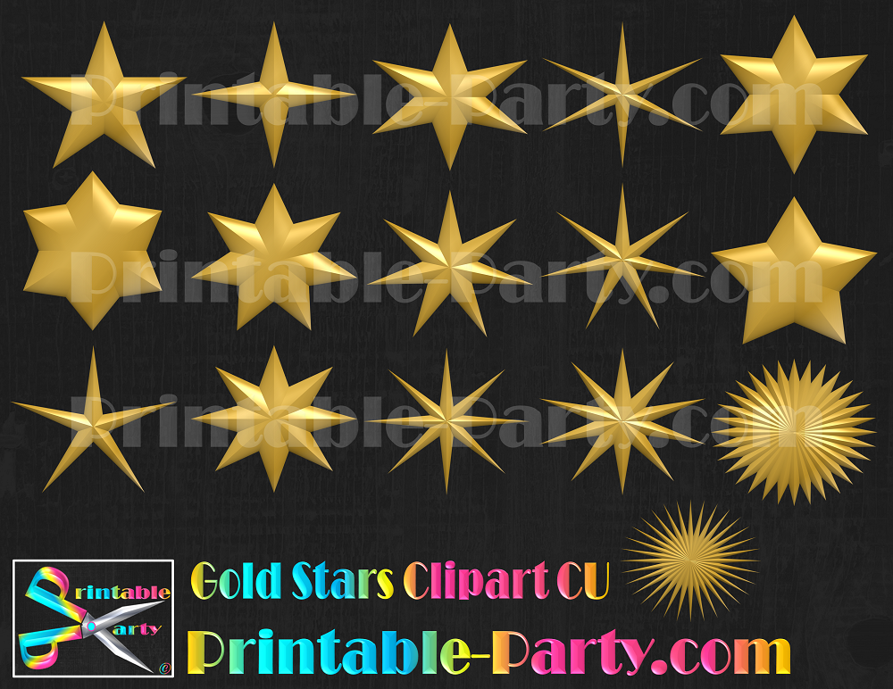 Gold star clipart golden stars graphics gold star images royalty free