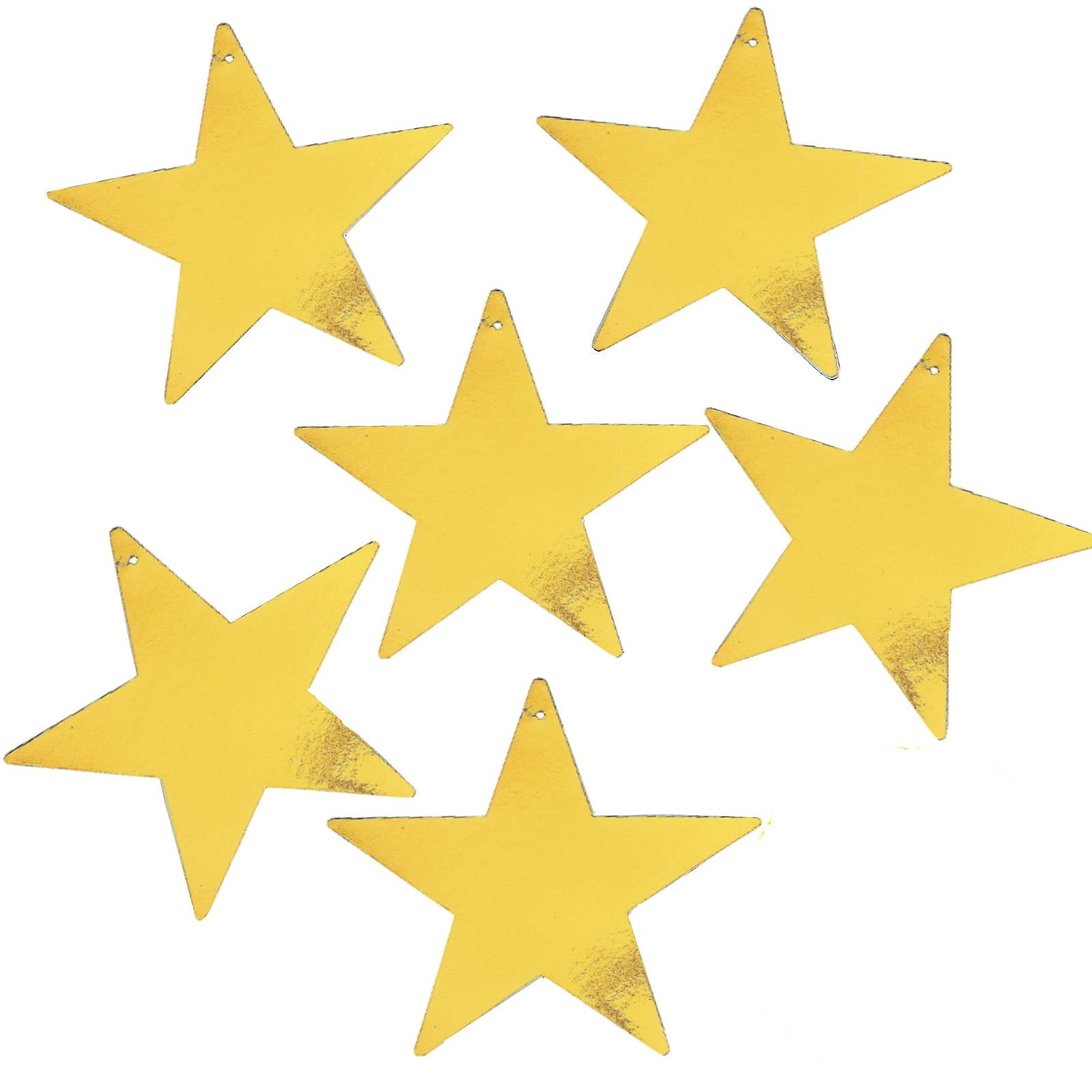 Small gold star decorations pack of gold party supplies coloured party supplies