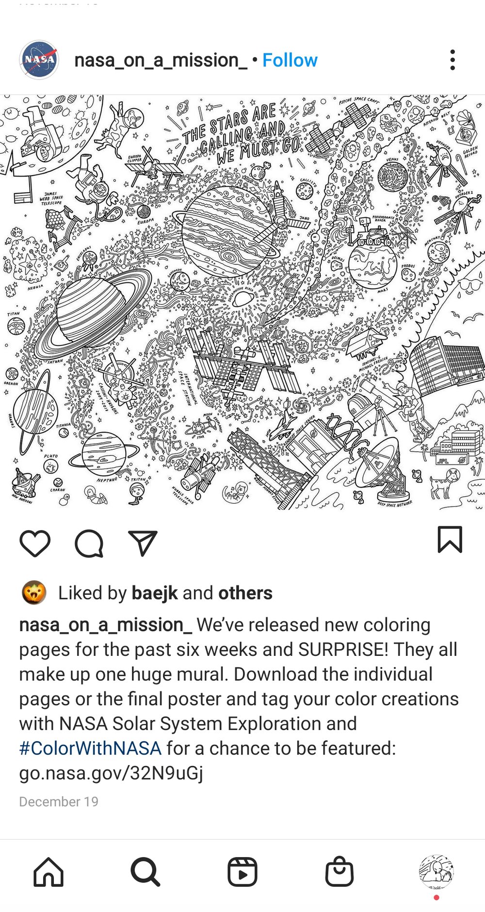 Jpl coloring pages â mee sung lee