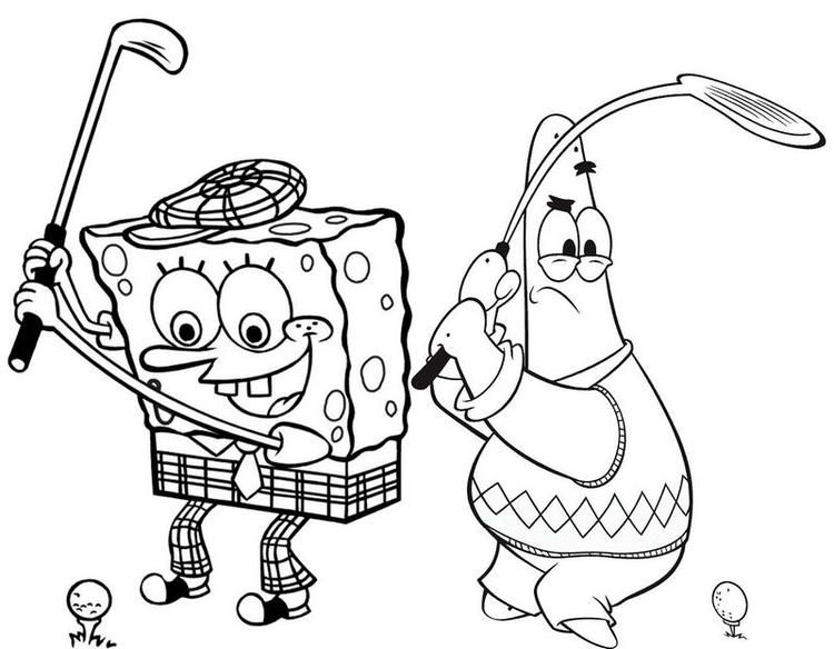 Coloring pages free printable golf coloring pages