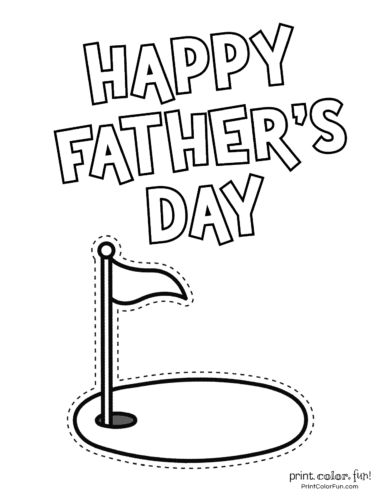 Free printable fathers day coloring pages