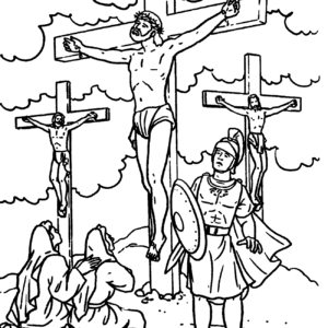 Good friday coloring pages printable for free download