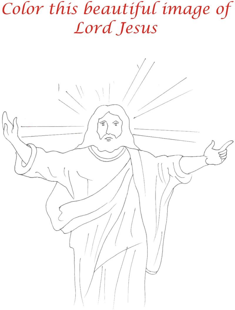 Good friday coloring printable page for kids