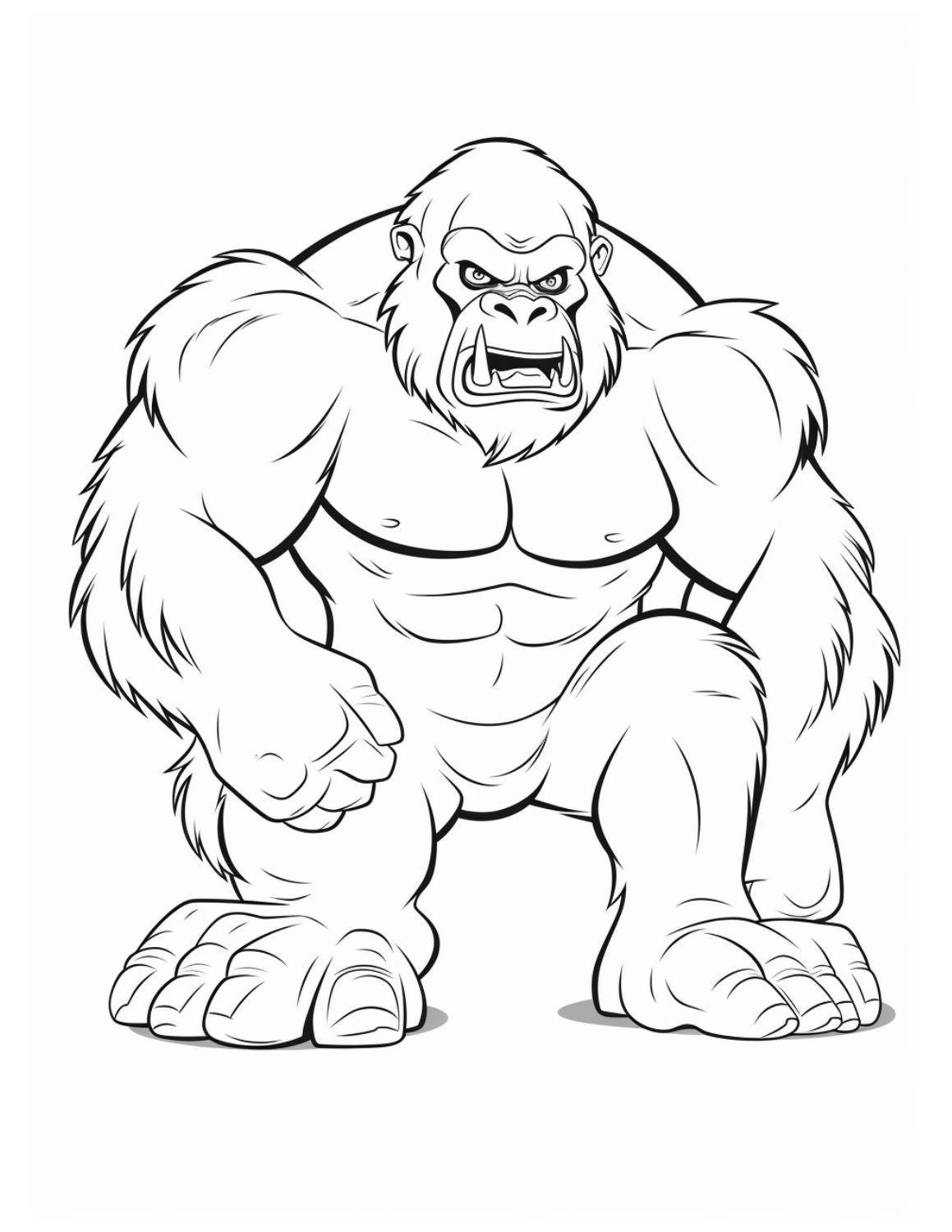 Free printable monkey coloring pages skip to my lou