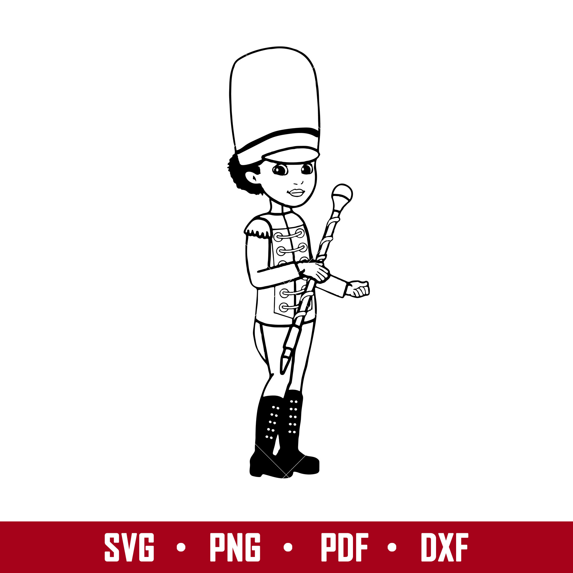 Marching band gracie girls outline svg gracie svg gracies
