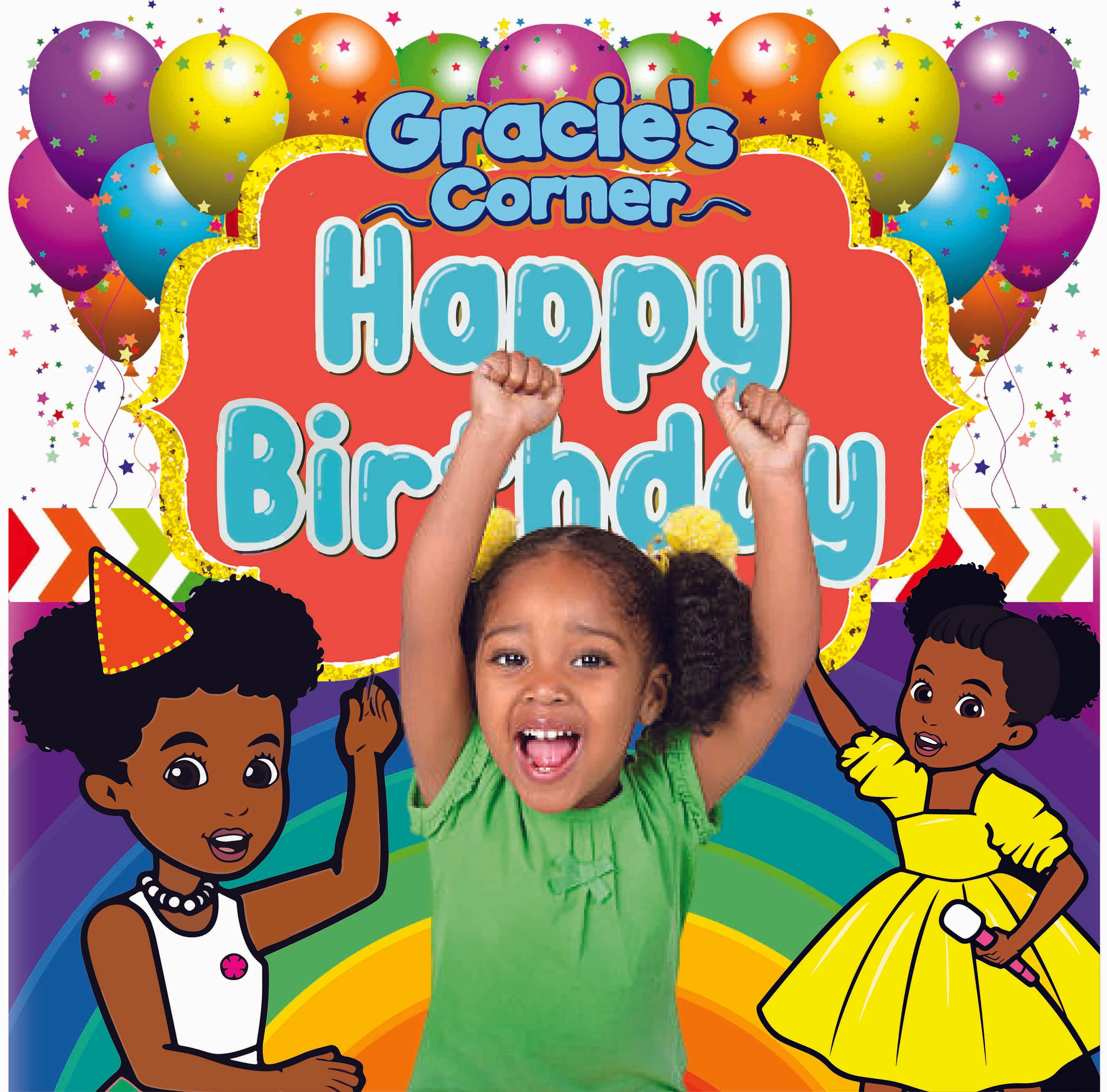 Gracies corner backdrop â rich girl graphics