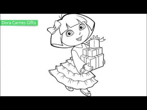 Top free printable dora coloring pages online