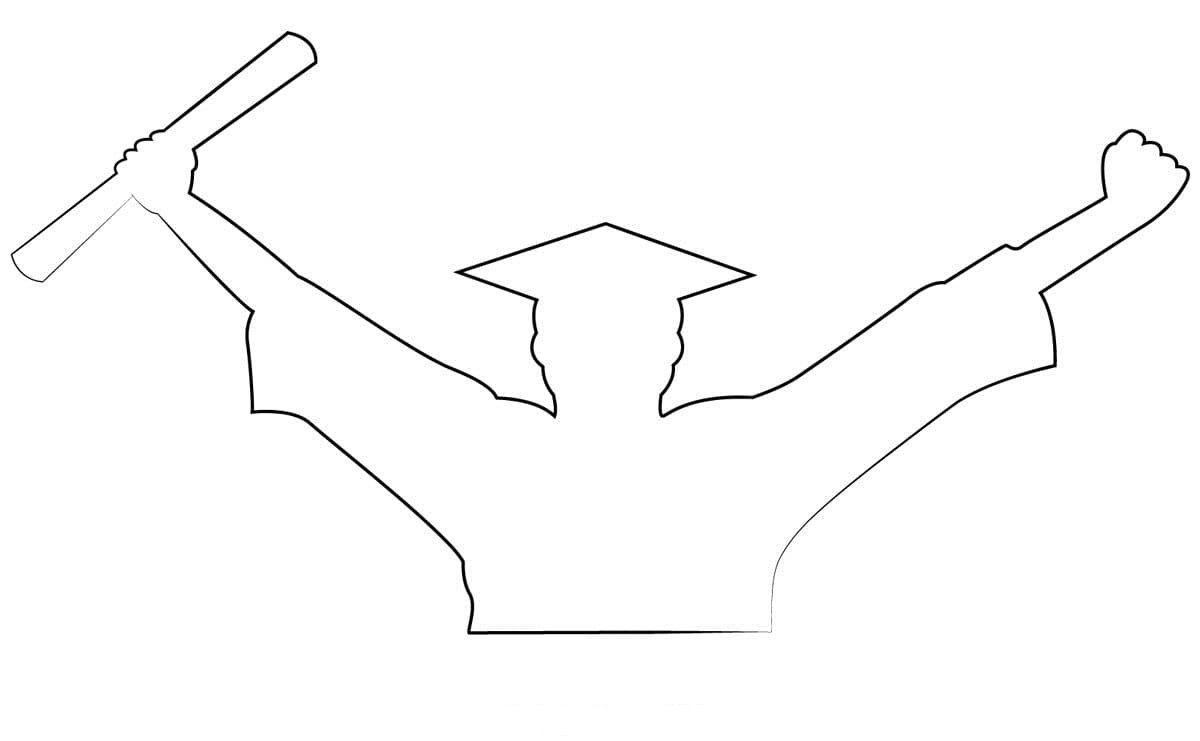 Graduation coloring pages printable for free download