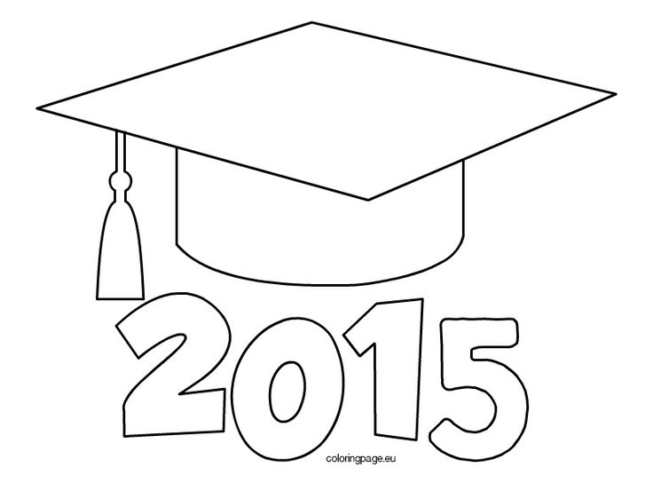 Graduation cap coloring page graduation cap graduation picture boards school coloring pages
