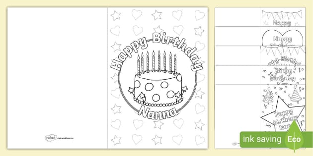 Happy birthday mum louring card party